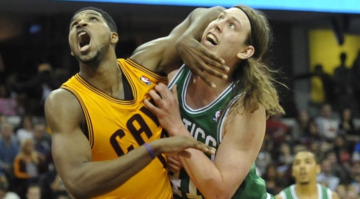 Tristan Thompson and Kelly Olynyk (CAN)