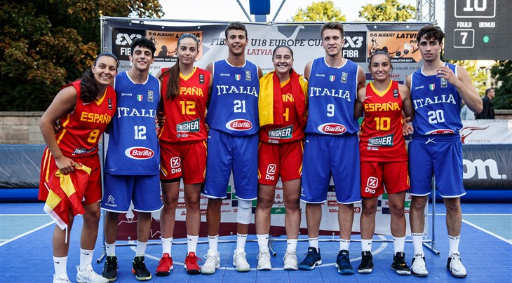 Italy's men and Spain's women win FIBA 3x3 Europe Cup Latvia Qualifier