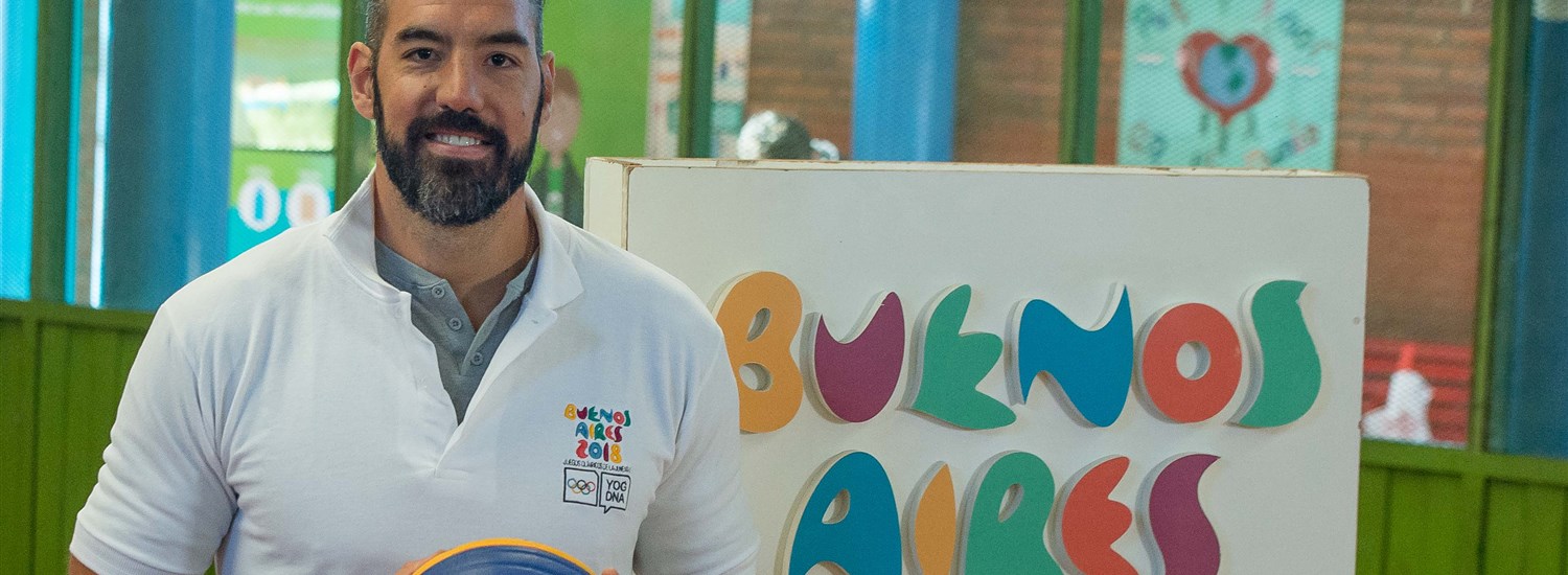 Scola es nombrado como Embajador de los Juegos Olímpicos de la Juventud en Buenos Aires 2018