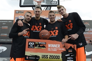 Team Brezovica (SLO), 2013 FIBA 3x3 World Tour winners