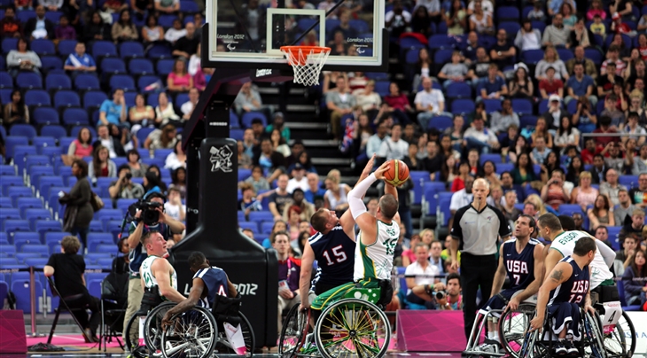 USA and Australia - 2012 London Paralympic Games