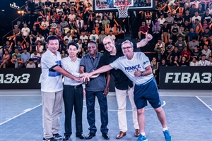 Handover Ceremony at the 2016 FIBA 3x3 World Championships