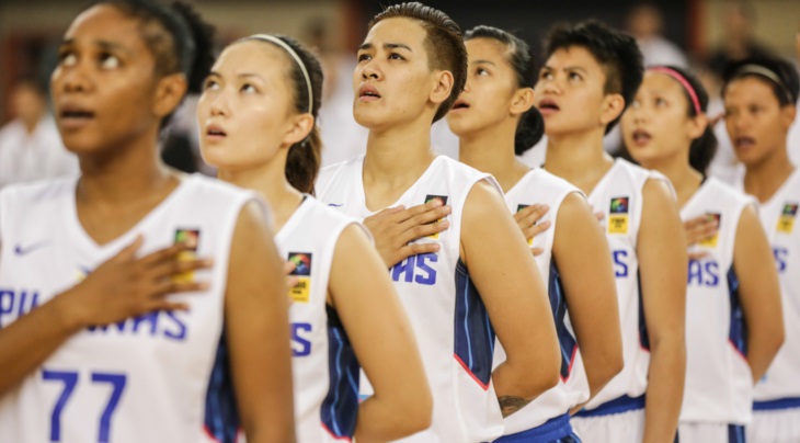 Team Philippines; 19 Allana May LIM (Philippines); 24 Sofia Isabella ROMAN (Philippines); 17 Afril BERNARDINO (Philippines)