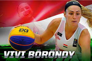Böröndy becomes new number one player in the world in FIBA 3x3 Women's Ranking