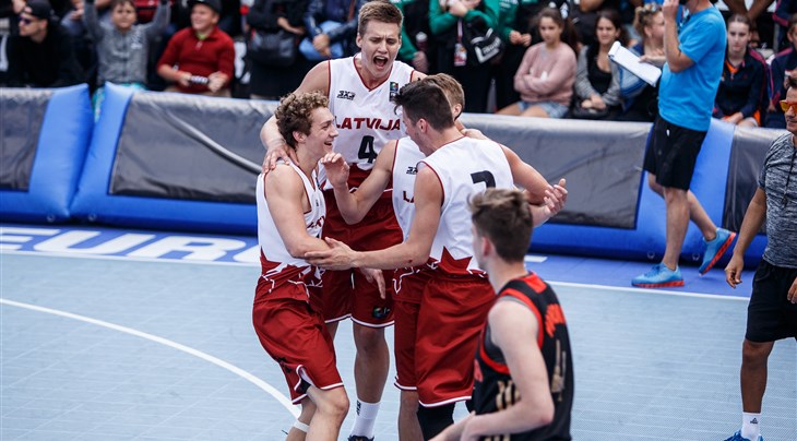 Hosts Latvia shine on Day 1 at FIBA 3x3 U18 Europe Cup Latvia Qualifier
