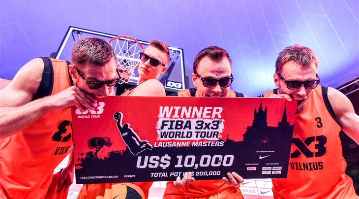 Team Vilnius win FIBA 3x3 World Tour Lausanne Masters