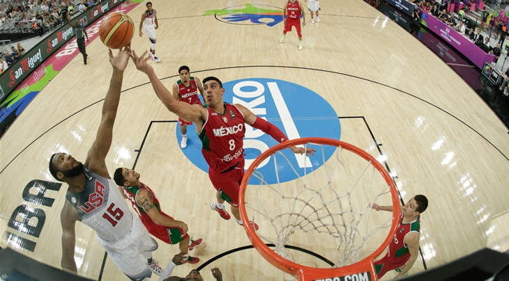 8 Gustavo AYON (Mexico); 15 Andre DRUMMOND (USA)