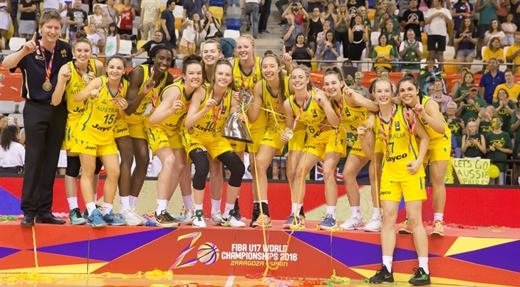 Australia win 2016 FIBA U17 Women's World Championship