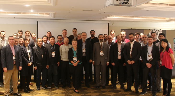 FIBA Asia & Oceanian Communications & Marketing Workshop participants