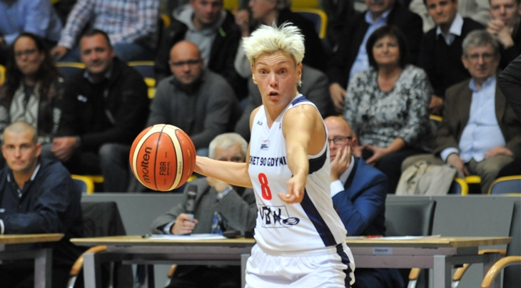 8 Jelena Skerovic (Basket 90 Gdynia) (Photo: Tadeusz Lademann)