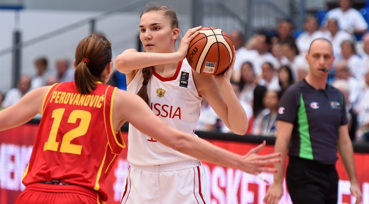 Russia vs Montenegro; 15 Maria VADEEVA (Russia)