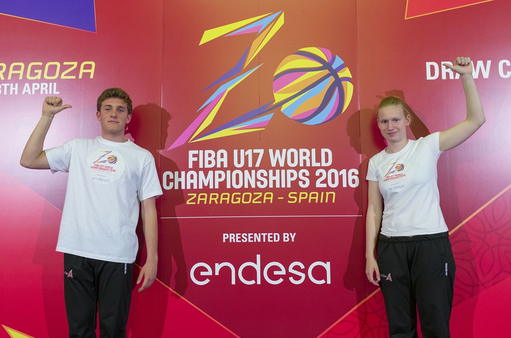 Draw ceremony 2016 FIBA U17 World Championships