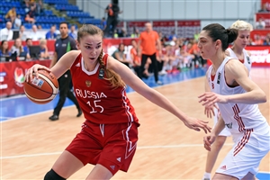 Turkey vs Russia; 15 Maria VADEEVA (Russia)