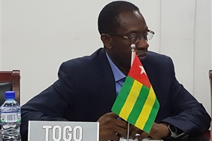 Andre Goungou,President of Togo Basketball Federation