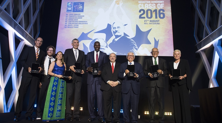 2016 Class of FIBA Hall of Fame inducted