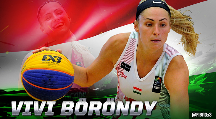 Böröndy becomes new number one player in the world in FIBA 3x3 Women's Ranking
