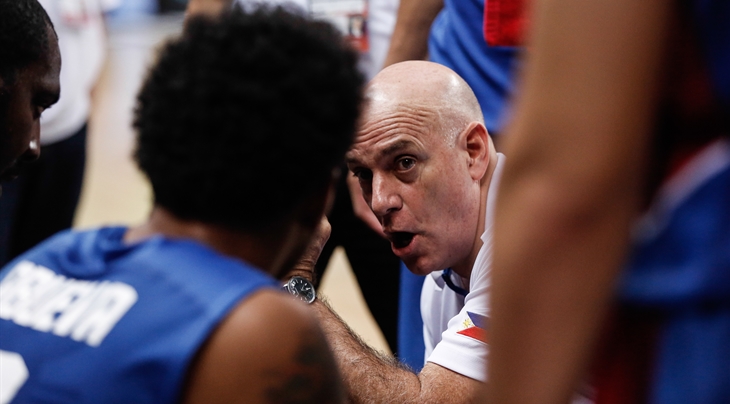 Tab Baldwin (USA) - Philippines coach at 2015 FIBA Asia Championship