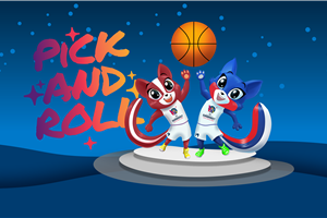 Fans vote Pick and Roll as official mascots of FIBA Women\'s EuroBasket 2019