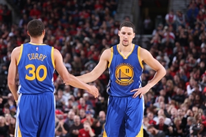 Stephen Curry and Klay Thompson (USA)