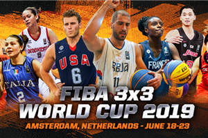 Reigning champions Serbia and Italy headline first list of participants for FIBA 3x3 World Cup 2019